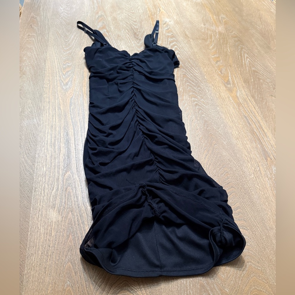 StellaLuce black mini dress